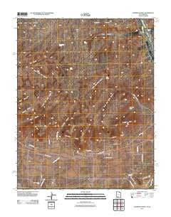 Thompson Point Utah Historical topographic map, 1:24000 scale, 7.5 X 7.5 Minute, Year 2011