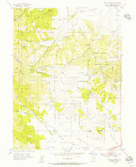 Tickville Spring Utah Historical topographic map, 1:24000 scale, 7.5 X 7.5 Minute, Year 1954