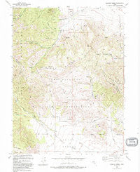 Tickville Spring Utah Historical topographic map, 1:24000 scale, 7.5 X 7.5 Minute, Year 1993