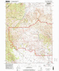 Tickville Spring Utah Historical topographic map, 1:24000 scale, 7.5 X 7.5 Minute, Year 1997