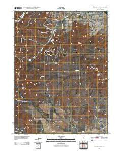 Tickville Spring Utah Historical topographic map, 1:24000 scale, 7.5 X 7.5 Minute, Year 2011