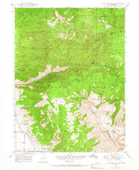 Timpanogos Cave Utah Historical topographic map, 1:24000 scale, 7.5 X 7.5 Minute, Year 1948