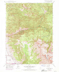 Timpanogos Cave Utah Historical topographic map, 1:24000 scale, 7.5 X 7.5 Minute, Year 1948