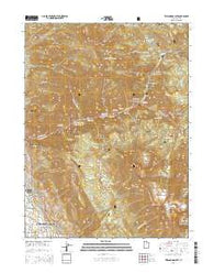 Timpanogos Cave Utah Current topographic map, 1:24000 scale, 7.5 X 7.5 Minute, Year 2014