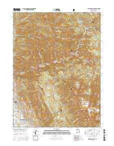 Timpanogos Cave Utah Current topographic map, 1:24000 scale, 7.5 X 7.5 Minute, Year 2014