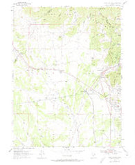 Tintic Junction Utah Historical topographic map, 1:24000 scale, 7.5 X 7.5 Minute, Year 1954