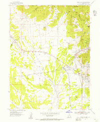 Tintic Junction Utah Historical topographic map, 1:24000 scale, 7.5 X 7.5 Minute, Year 1954