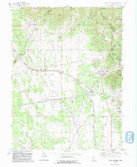 Tintic Junction Utah Historical topographic map, 1:24000 scale, 7.5 X 7.5 Minute, Year 1992