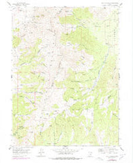 Tintic Mountain Utah Historical topographic map, 1:24000 scale, 7.5 X 7.5 Minute, Year 1954