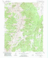 Tintic Mountain Utah Historical topographic map, 1:24000 scale, 7.5 X 7.5 Minute, Year 1992