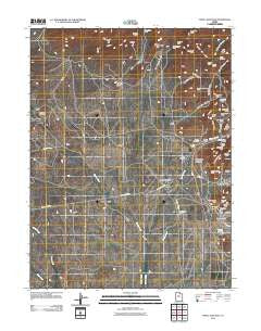 Tintic Junction Utah Historical topographic map, 1:24000 scale, 7.5 X 7.5 Minute, Year 2010