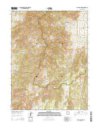 Tintic Mountain Utah Current topographic map, 1:24000 scale, 7.5 X 7.5 Minute, Year 2014