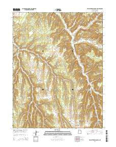 Tom Patterson Canyon Utah Current topographic map, 1:24000 scale, 7.5 X 7.5 Minute, Year 2014