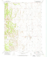 Toms Cabin Spring Utah Historical topographic map, 1:24000 scale, 7.5 X 7.5 Minute, Year 1971