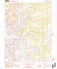 Tomsich Butte Utah Historical topographic map, 1:24000 scale, 7.5 X 7.5 Minute, Year 1988