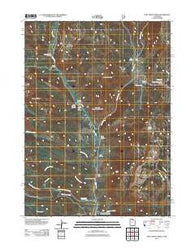 Tony Grove Creek Utah Historical topographic map, 1:24000 scale, 7.5 X 7.5 Minute, Year 2011