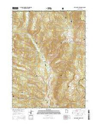 Tony Grove Creek Utah Current topographic map, 1:24000 scale, 7.5 X 7.5 Minute, Year 2014