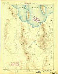 Tooele Valley Utah Historical topographic map, 1:250000 scale, 1 X 1 Degree, Year 1885