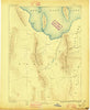 Tooele Valley Utah Historical topographic map, 1:250000 scale, 1 X 1 Degree, Year 1885