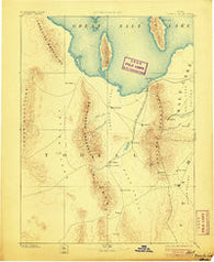 Tooele Valley Utah Historical topographic map, 1:250000 scale, 1 X 1 Degree, Year 1885