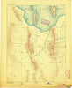 Tooele Valley Utah Historical topographic map, 1:250000 scale, 1 X 1 Degree, Year 1885