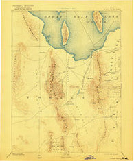 Tooele Valley Utah Historical topographic map, 1:250000 scale, 1 X 1 Degree, Year 1885