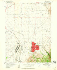 Tooele Utah Historical topographic map, 1:24000 scale, 7.5 X 7.5 Minute, Year 1955