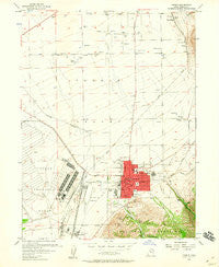 Tooele Utah Historical topographic map, 1:24000 scale, 7.5 X 7.5 Minute, Year 1955