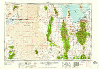 Tooele Utah Historical topographic map, 1:250000 scale, 1 X 2 Degree, Year 1955