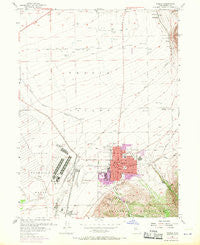 Tooele Utah Historical topographic map, 1:24000 scale, 7.5 X 7.5 Minute, Year 1955