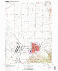 Tooele Utah Historical topographic map, 1:24000 scale, 7.5 X 7.5 Minute, Year 1955