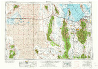 Tooele Utah Historical topographic map, 1:250000 scale, 1 X 2 Degree, Year 1953