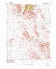 Topaz Mtn Utah Historical topographic map, 1:62500 scale, 15 X 15 Minute, Year 1953