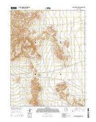 Topaz Mountain East Utah Current topographic map, 1:24000 scale, 7.5 X 7.5 Minute, Year 2014