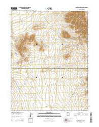 Topaz Mountain SW Utah Current topographic map, 1:24000 scale, 7.5 X 7.5 Minute, Year 2014
