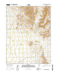 Topaz Mountain West Utah Current topographic map, 1:24000 scale, 7.5 X 7.5 Minute, Year 2014