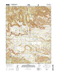 Torrey Utah Current topographic map, 1:24000 scale, 7.5 X 7.5 Minute, Year 2014