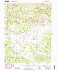 Torrey Utah Historical topographic map, 1:24000 scale, 7.5 X 7.5 Minute, Year 1985