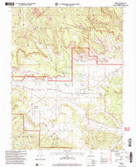 Torrey Utah Historical topographic map, 1:24000 scale, 7.5 X 7.5 Minute, Year 2002