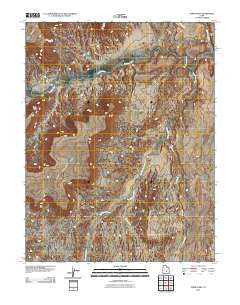 Town Point Utah Historical topographic map, 1:24000 scale, 7.5 X 7.5 Minute, Year 2010