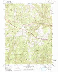 Trail Mountain Utah Historical topographic map, 1:24000 scale, 7.5 X 7.5 Minute, Year 1981