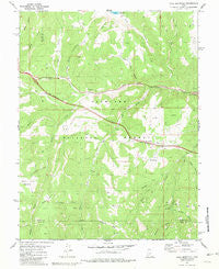 Trail Mountain Utah Historical topographic map, 1:24000 scale, 7.5 X 7.5 Minute, Year 1981