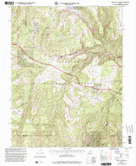 Trail Mountain Utah Historical topographic map, 1:24000 scale, 7.5 X 7.5 Minute, Year 2001
