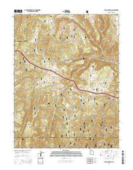Trail Mountain Utah Current topographic map, 1:24000 scale, 7.5 X 7.5 Minute, Year 2014