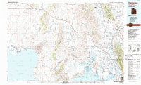 Tremonton Utah Historical topographic map, 1:100000 scale, 30 X 60 Minute, Year 1989