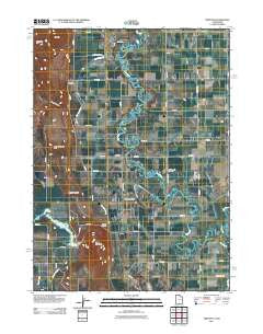 Trenton Utah Historical topographic map, 1:24000 scale, 7.5 X 7.5 Minute, Year 2011