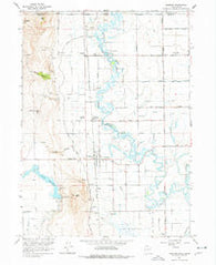Trenton Utah Historical topographic map, 1:24000 scale, 7.5 X 7.5 Minute, Year 1964
