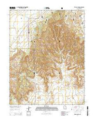 Tropic Canyon Utah Current topographic map, 1:24000 scale, 7.5 X 7.5 Minute, Year 2014