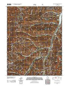 Tropic Reservoir Utah Historical topographic map, 1:24000 scale, 7.5 X 7.5 Minute, Year 2011