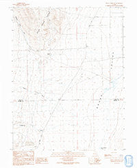 Trout Creek SW Utah Historical topographic map, 1:24000 scale, 7.5 X 7.5 Minute, Year 1991